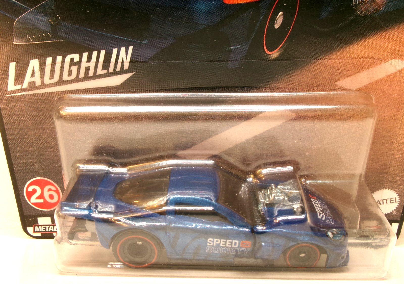 2021 HOT WHEELS 1:64 PREMIUM BOULEVARD #26 BLUE ’12 CORVETTE Z06 DRAG RACER