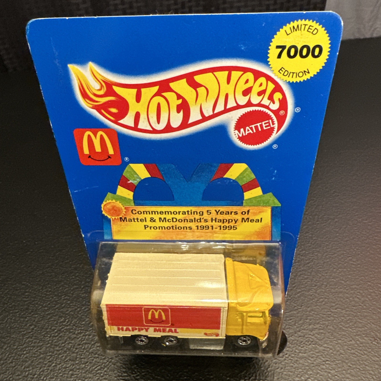 Hot Wheels HIWAY HAULER McDonalds Happy Meal Promo 1991-1995 1/7000 Limited