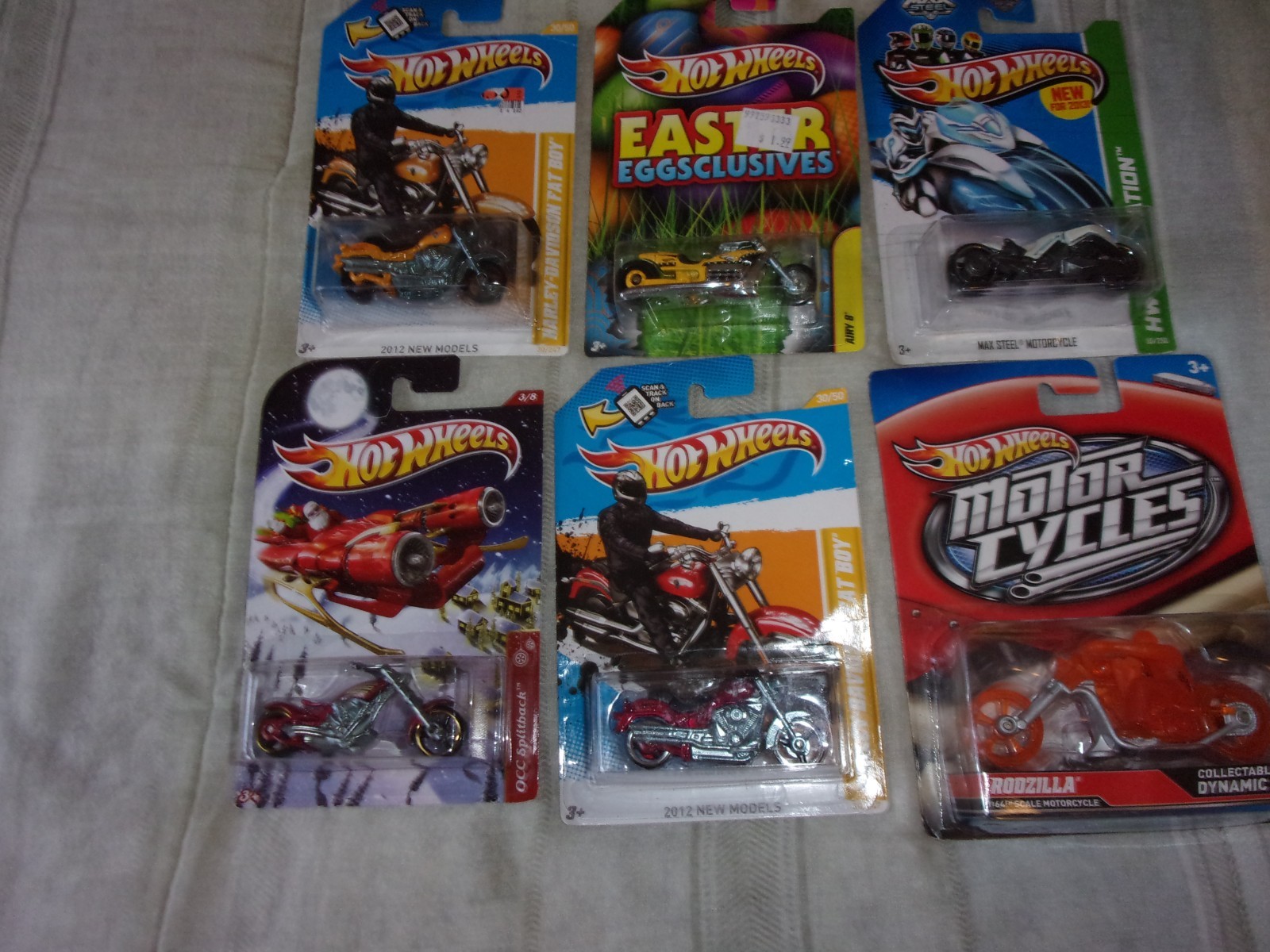 hot wheels motorcycles lot X6 in BP”s