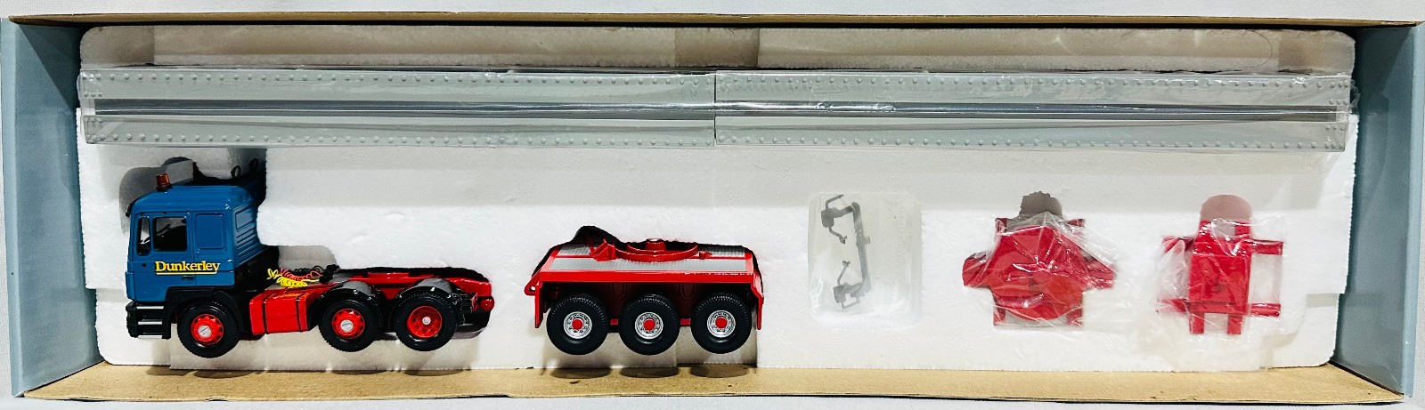 I.R. Dunkerley MAN Tractor Unit w/ Bridge Beam Load By Corgi 1/50th Scale