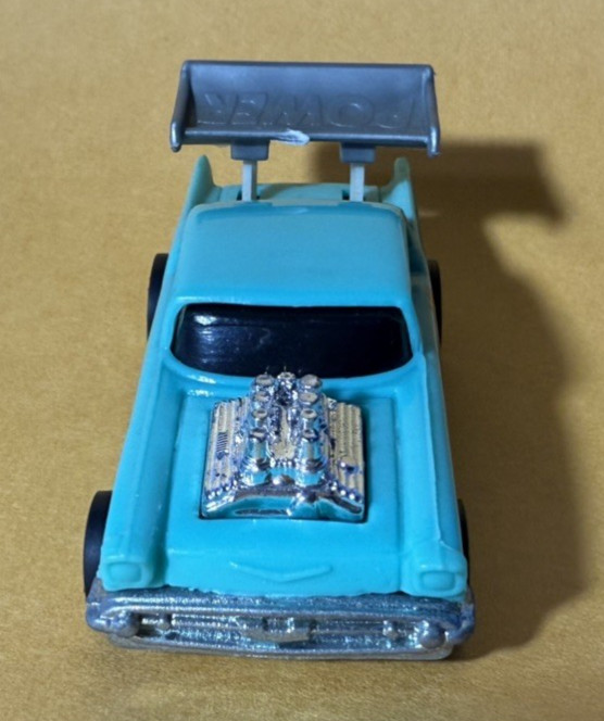 Hot Wheels ’57 CHEVY Power Command Racers Vintage Excellent Pullback action 1990