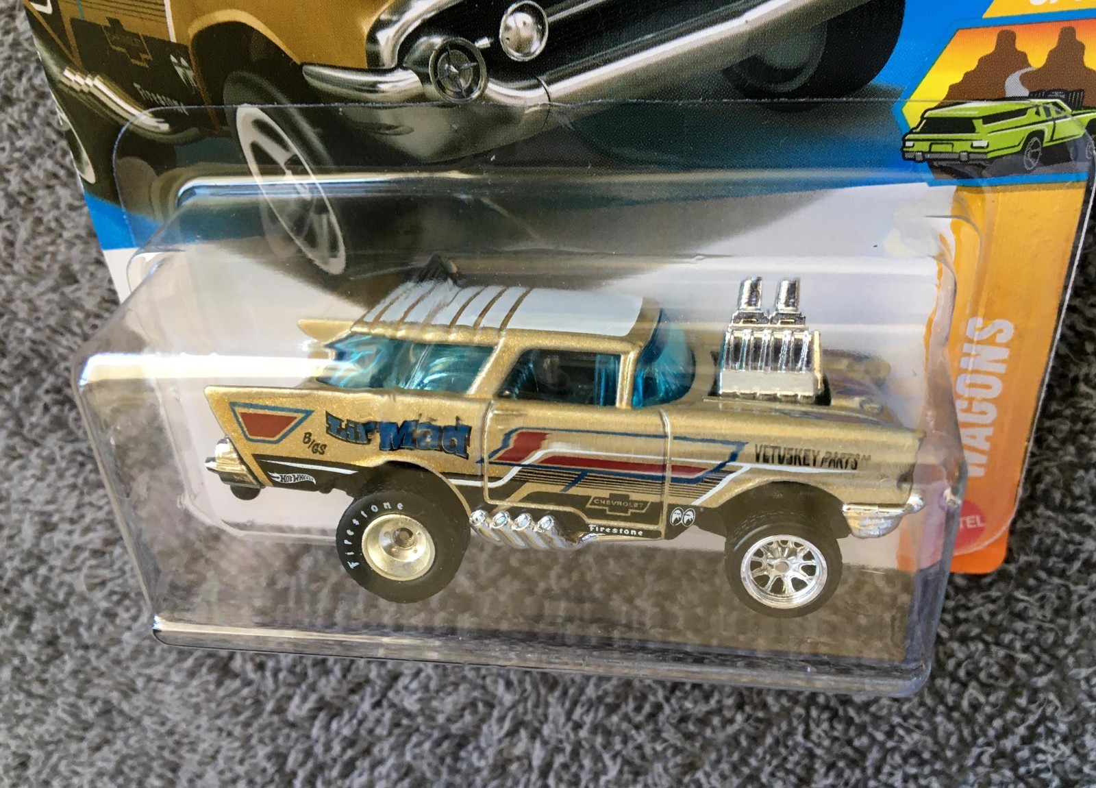 Hot Wheels 2026 1957 Chevy NOMAD Lil Mad Custom