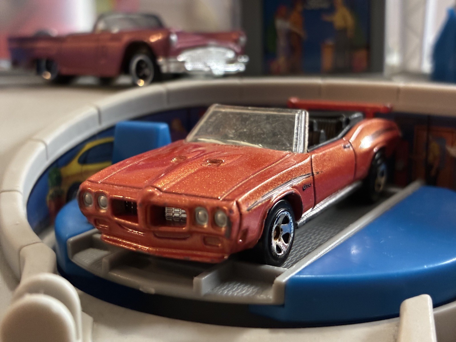 Hot Wheels 1970 Pontiac GTO Convertible Loose Diecast 1:64 Scale 2007
