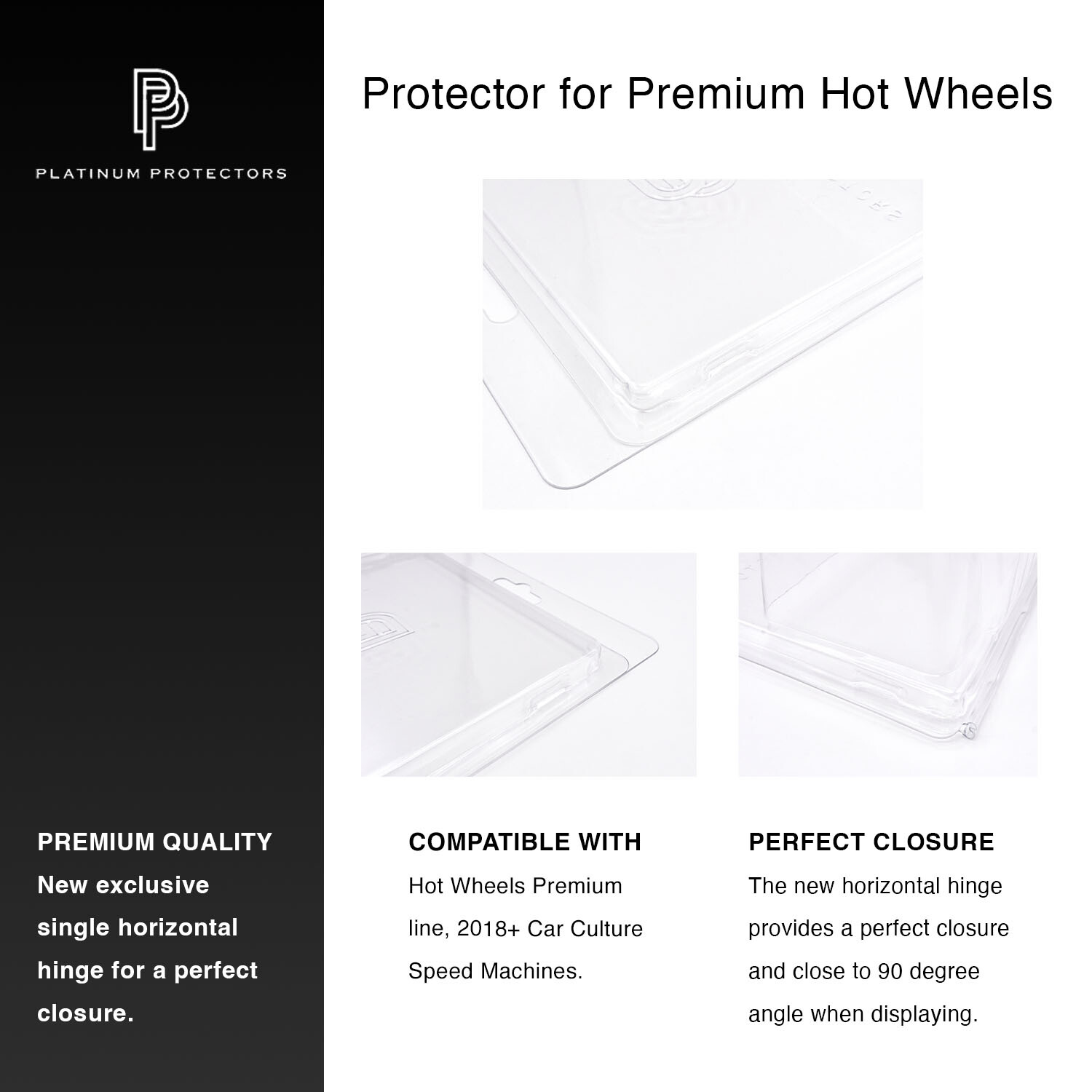 Hot Wheels Premium Protector Case & Car Culture Clamshell Blister Display Packs