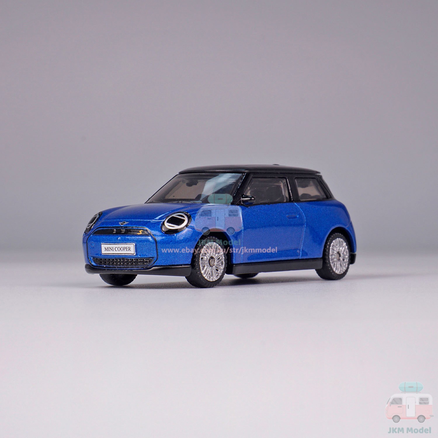 1:64 Mini Cooper S Model Car Alloy Diecast Toy Vehicle Collection Kid Gift Blue