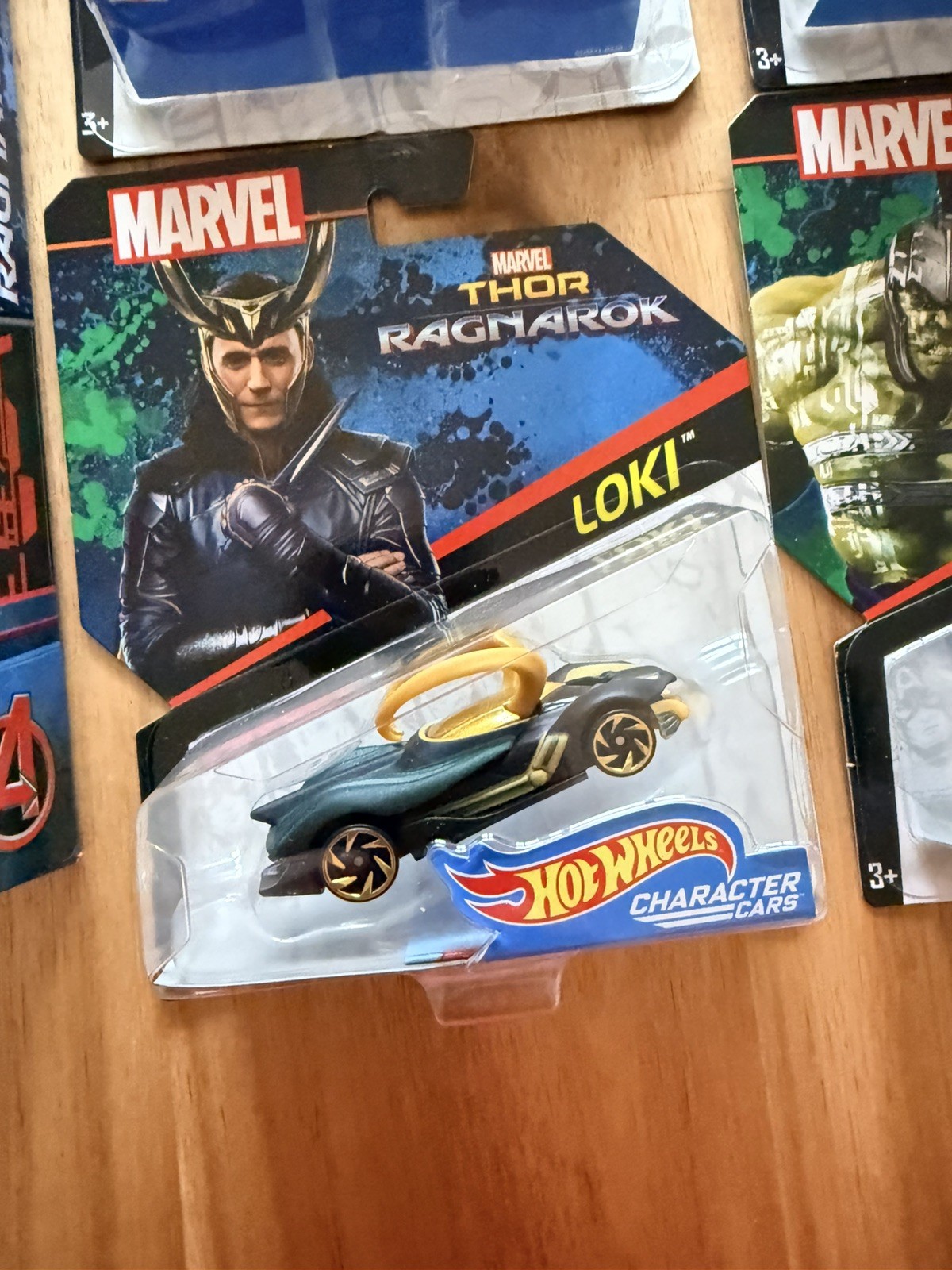 Marvel Hot Wheels Character Cars Thor Ragnarok Lot