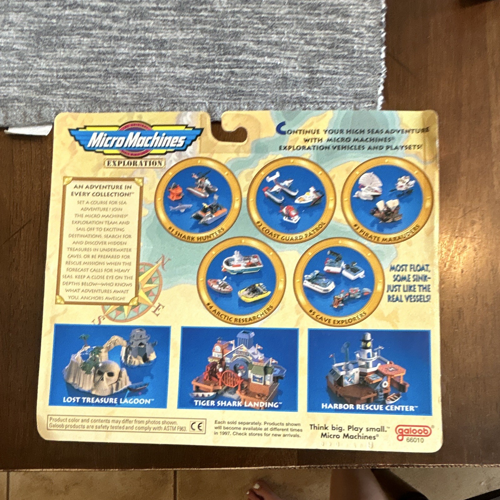 Micro Machines Exploration #2 Coast Guard Patrol Set 1997 Unopened Box