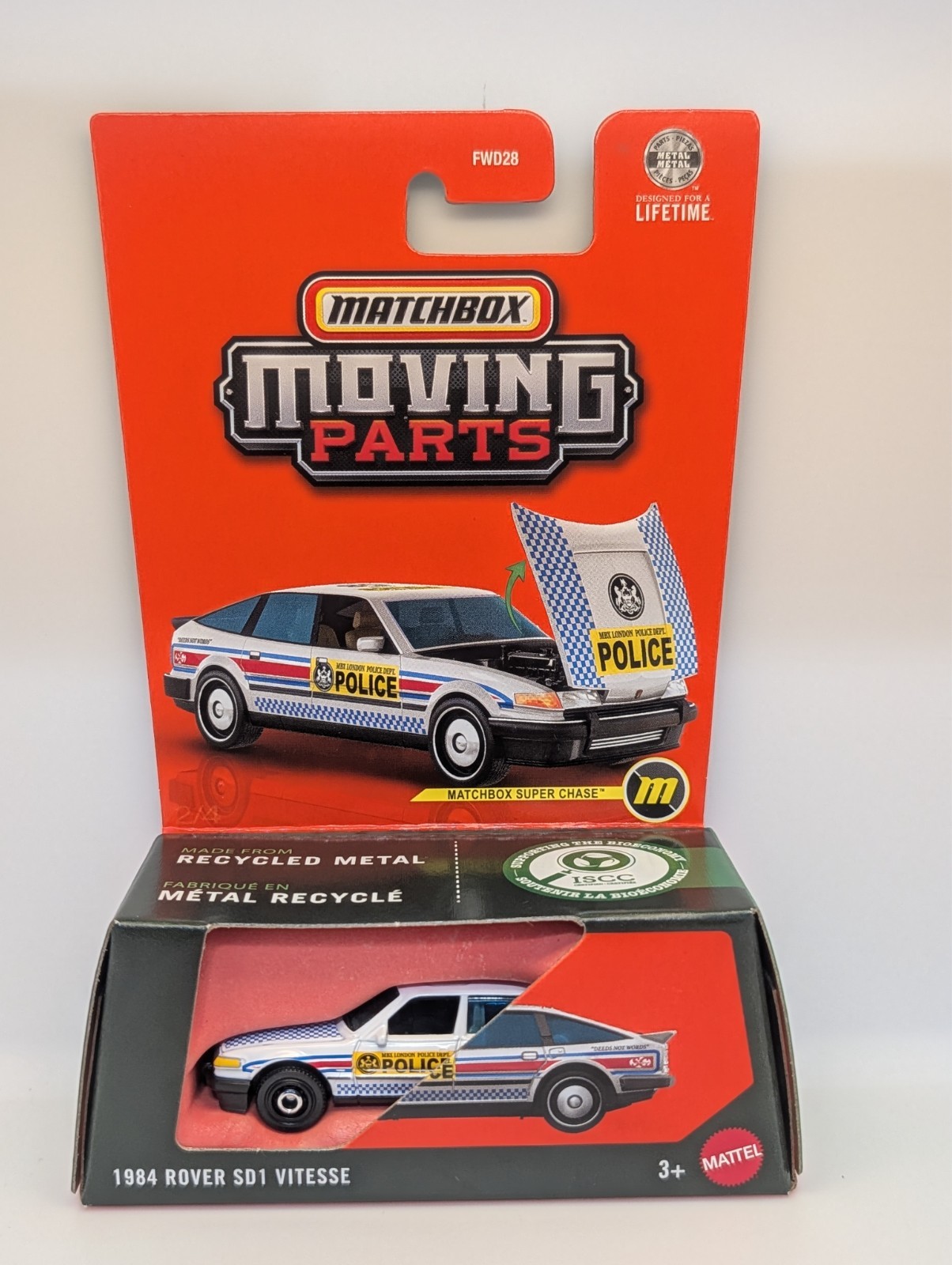 Matchbox Moving Parts Super Chase 1984 Rover SD1 Vitesse