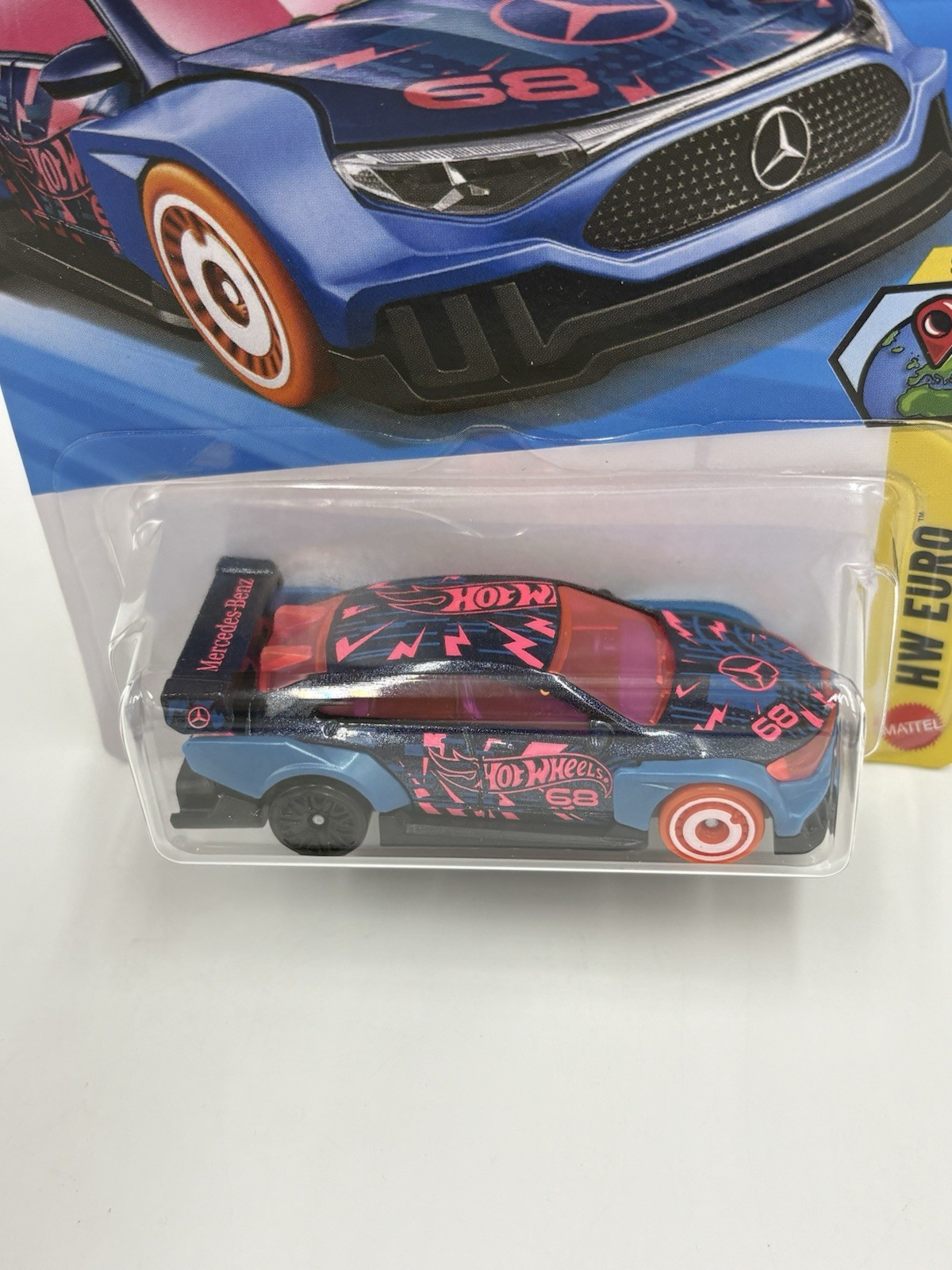 Lot of Two 2026 Hot Wheels HW Euro Series 9/10 Mercedes Benz CLA HW Lot of 2