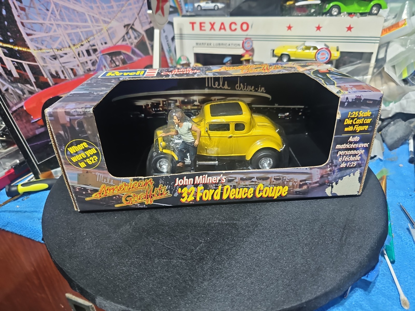 VINTAGE RARE REVELL AMERICAN GRAFFITI 1:25 FORD 1932 DEUCE COUPE JOHN MILNERS