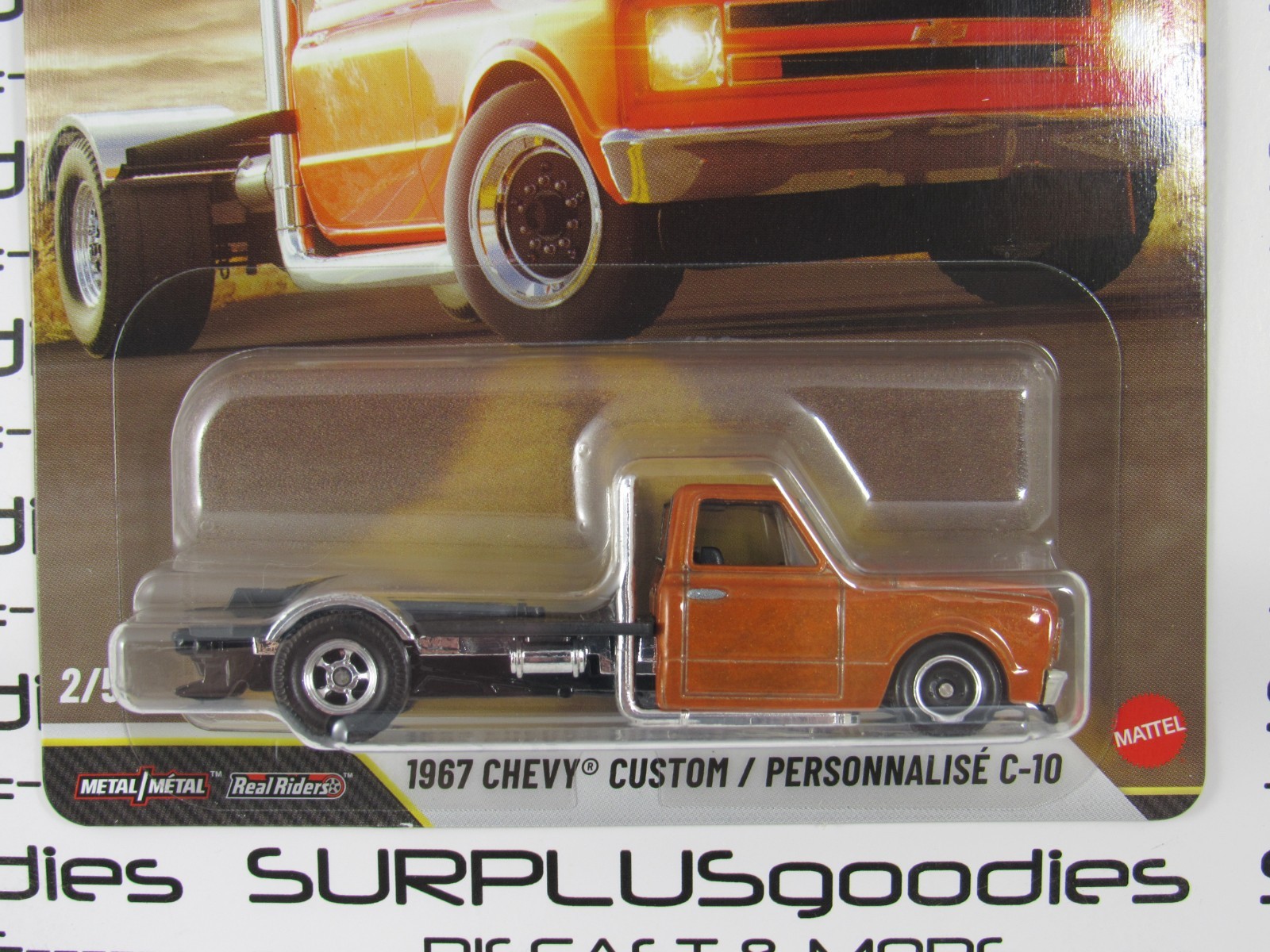 2026 Hot Wheels Fast & Furious: 1967 CHEVROLET C-10 C10 Custom Tow Truck Rig