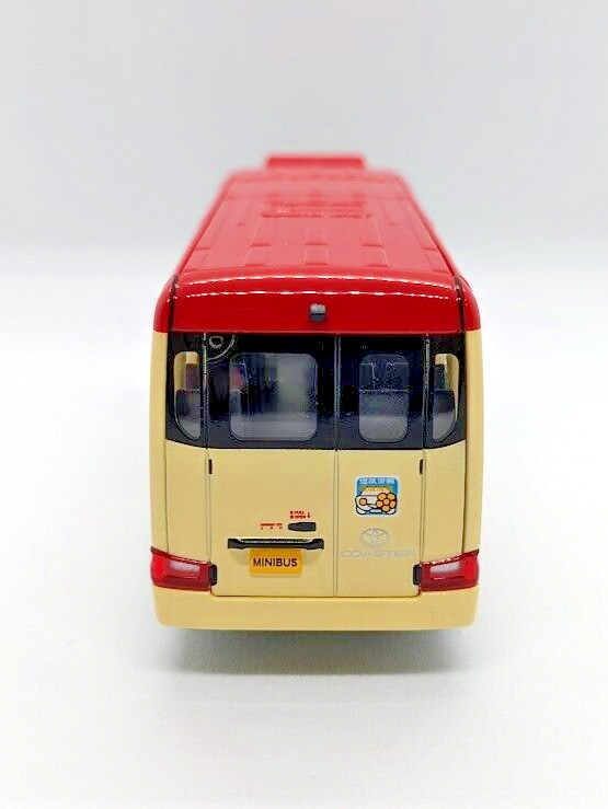 Tomica Toyota Coaster Hong kong Mong Kok Red Public Bus Diecast Car Model