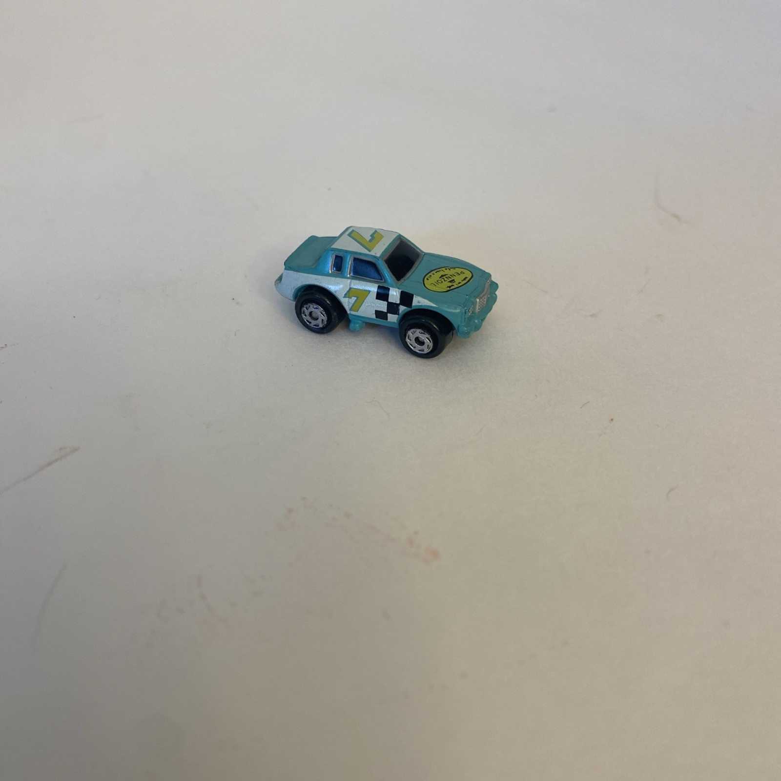 Rare Micro Machines 1990 Pontiac Grand Prix Pennzoil #7 Race Car From Galoob
