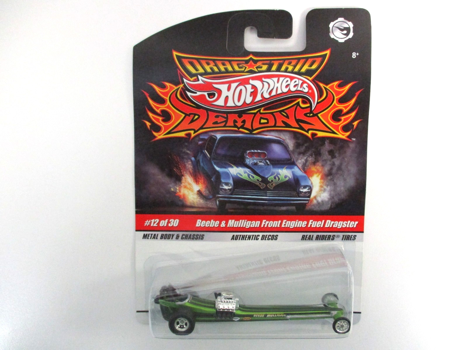 HOT WHEELS – DRAG STRIP DEMONS – BEEBE & MULLIGAN NHRA FRONT ENGINE DRAGSTER