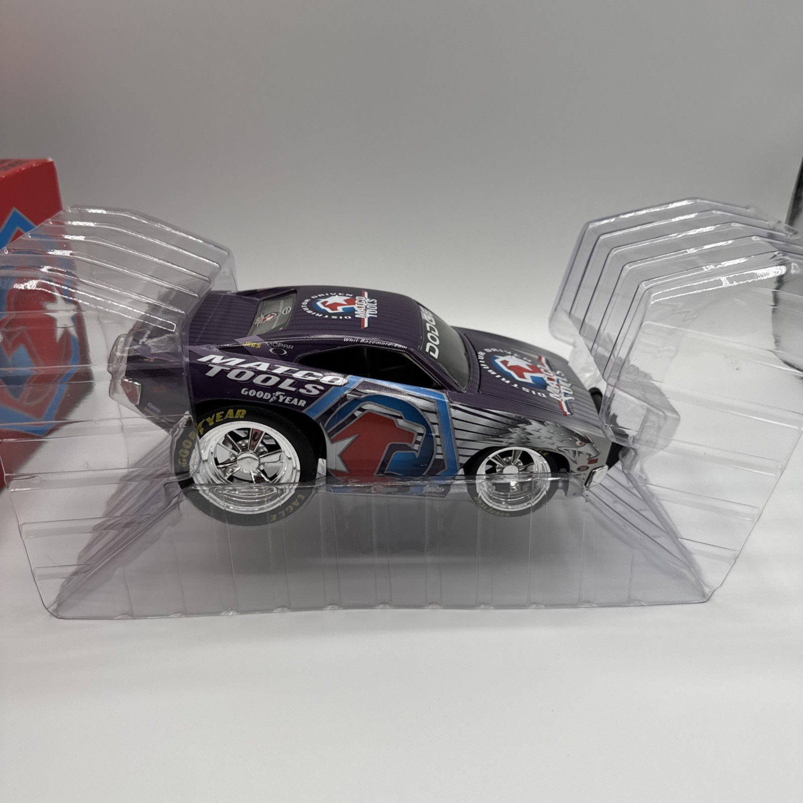 2005 Matco Tools Whit Bazemore 1969 Die Cast Styalized Dodge Charger w / COA