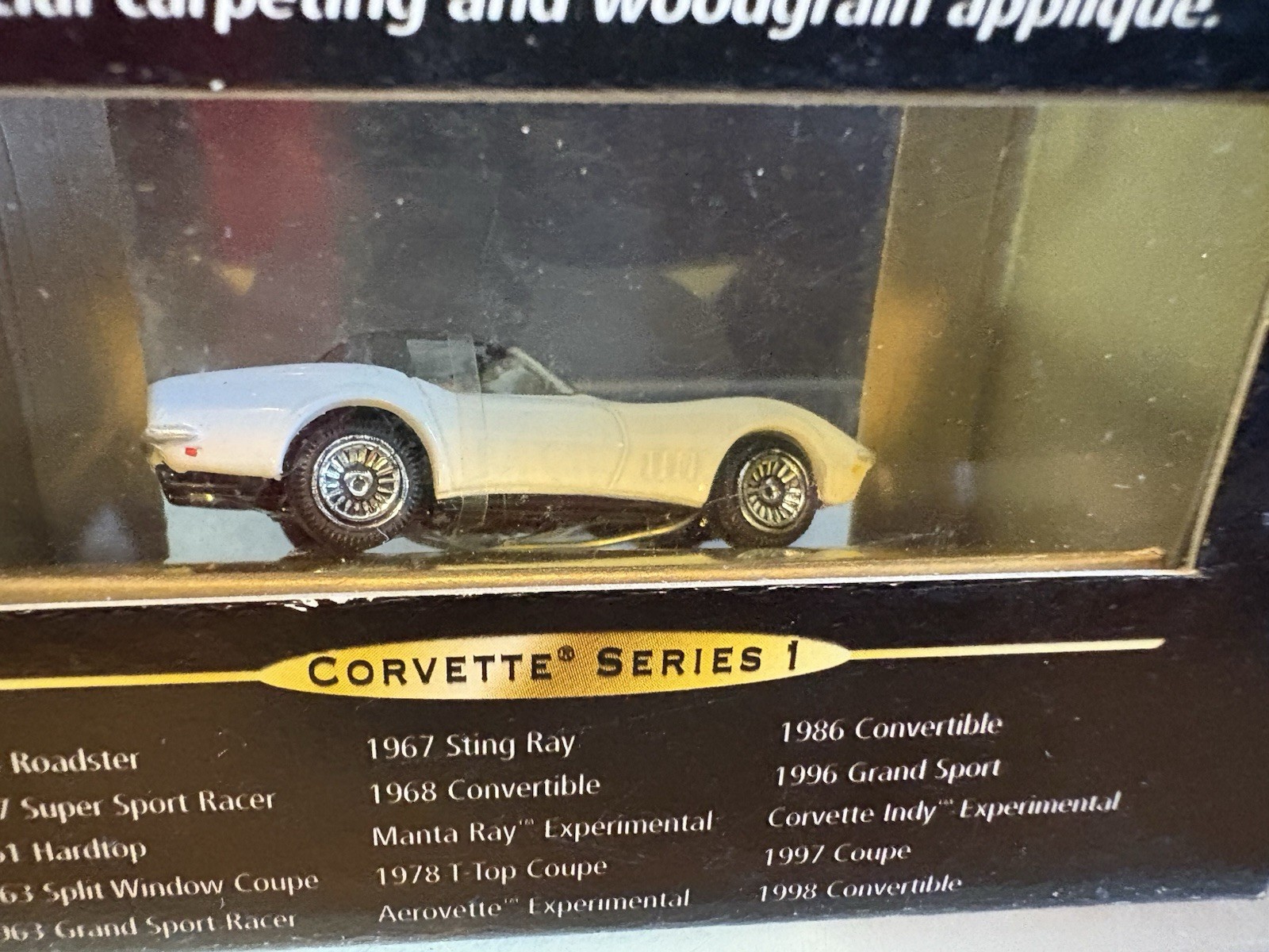 2-Micro Machines Corvettes Series 1 ‘68 Convertibles W/Removable Top NIP RARE M2