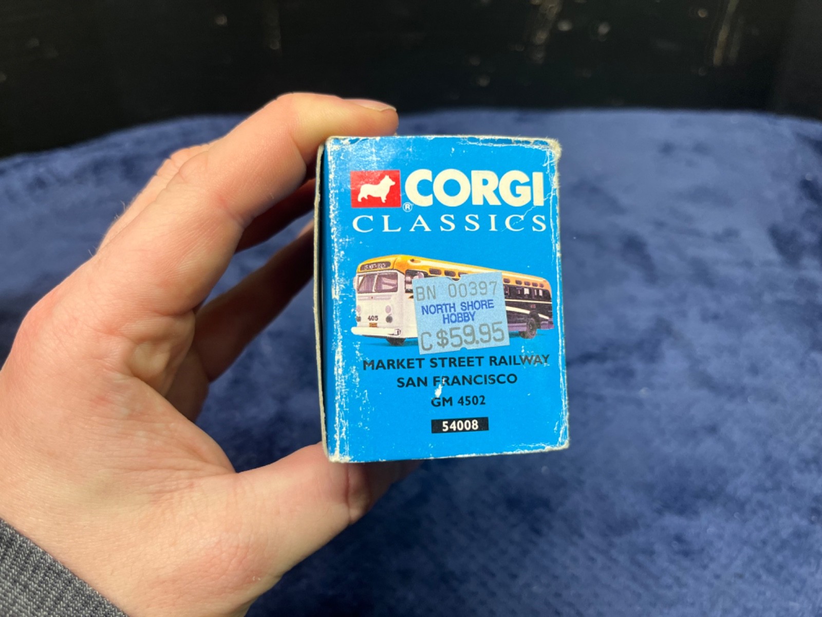 Corgi Classics Market Street Railway San Francisco GM 4502 #54008 NIB 2961/4400