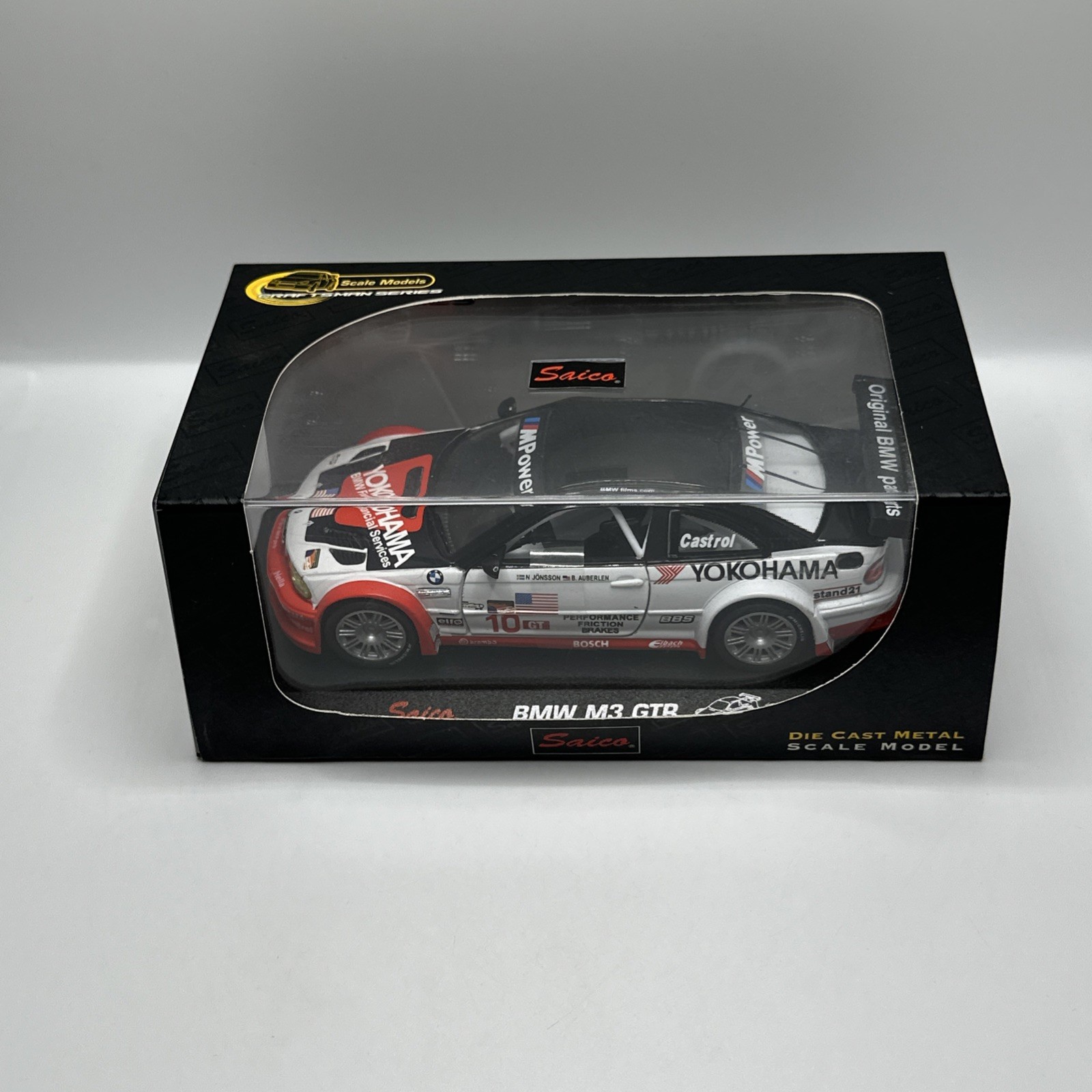 BMW M3 GTR SCALE MODELS CRAFTMAN SERIES SAICO RARE FIND