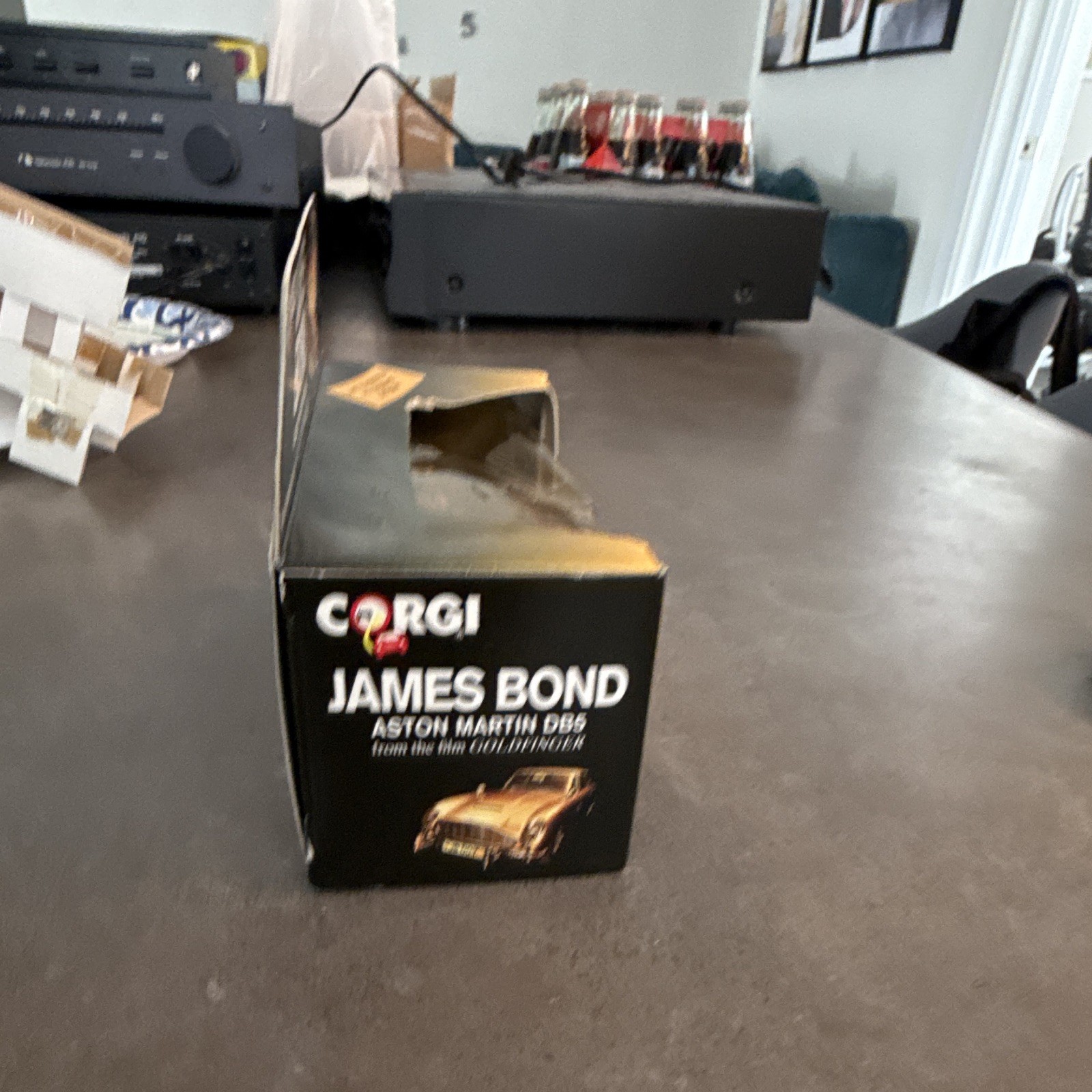 Corgi James Bond Aston Martin Goldfinger 30th Ann. Die-Cast Model – New in Box