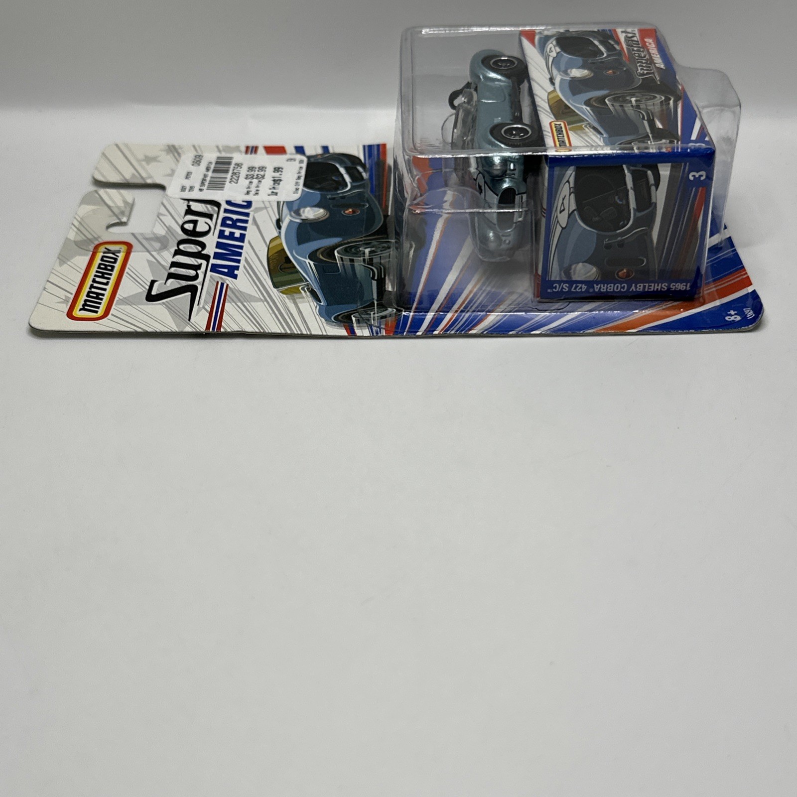 Matchbox 2006 SUPERFAST AMERICA #3 Blue 1965 Shelby Cobra 427 S/C FAST SHIPPING