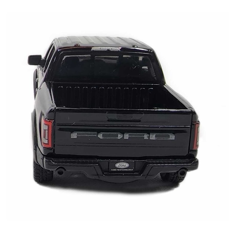 5436) Kinsmart 2022 Ford F-150 Raptor 1:46 Diecast Truck 5 inch BLACK color.