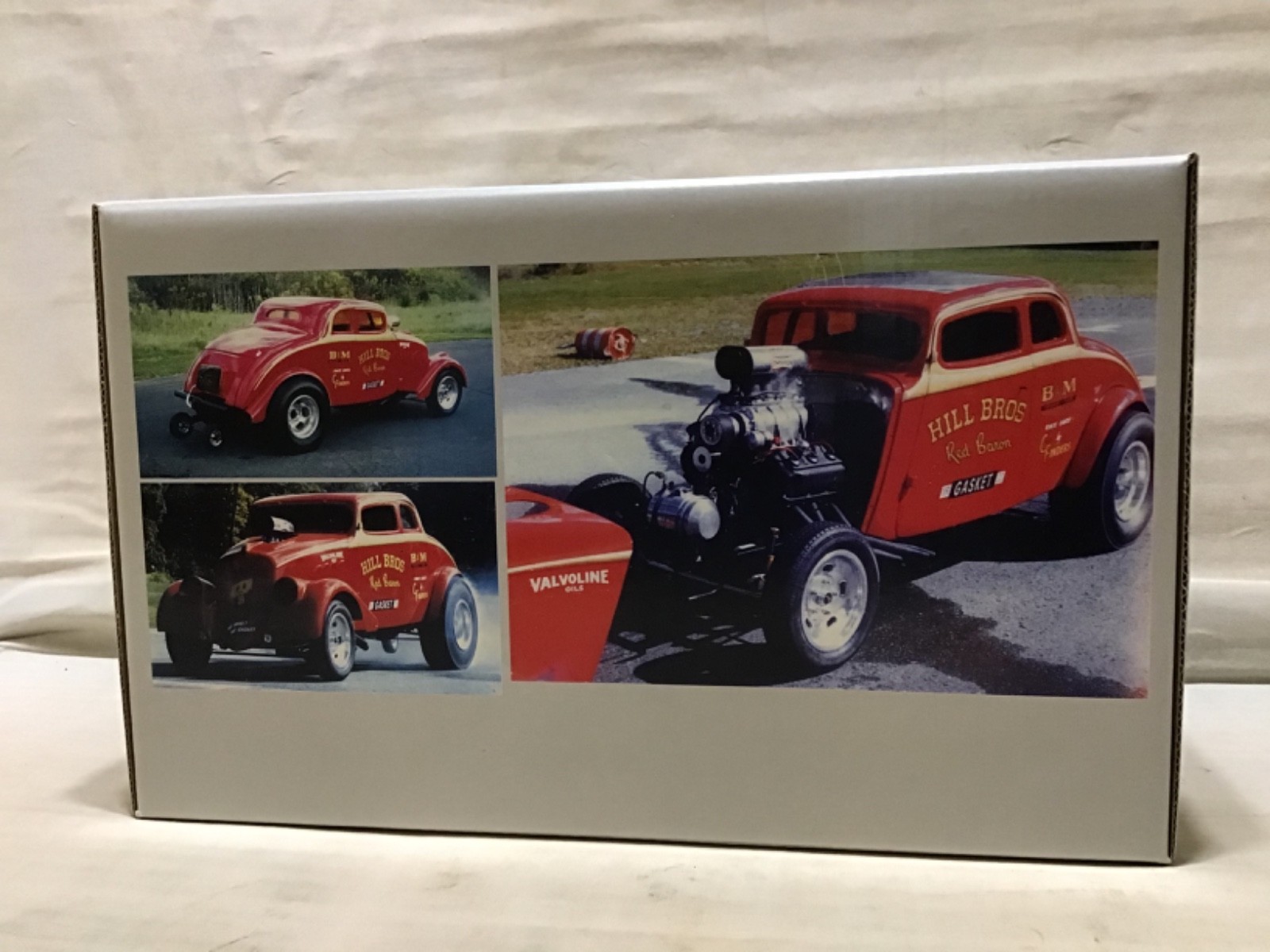 HILL BROTHERS RED BARRON 1933 WILLYS GASSER 1/18 PRECISION MINIATURES NHRA PRM09