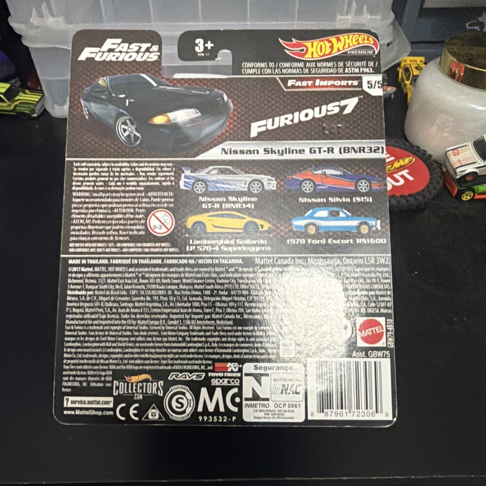 Hot Wheels Premium Fast & Furious Imports Nissan Skyline GT-R BNR32