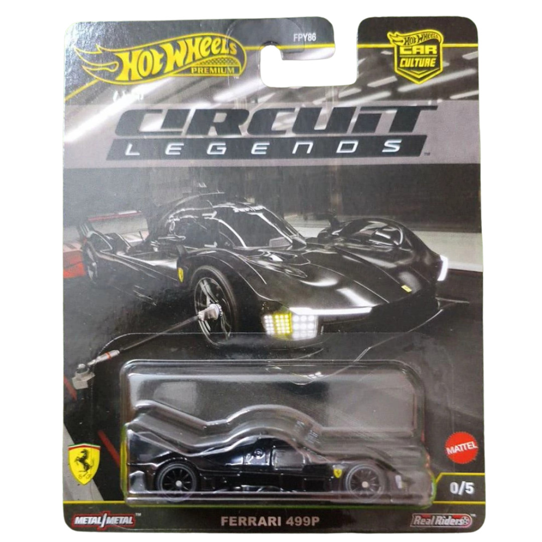 Hot Wheels Premium Car Circuit Legends Ferrari 499P | CUSTOM CHASE