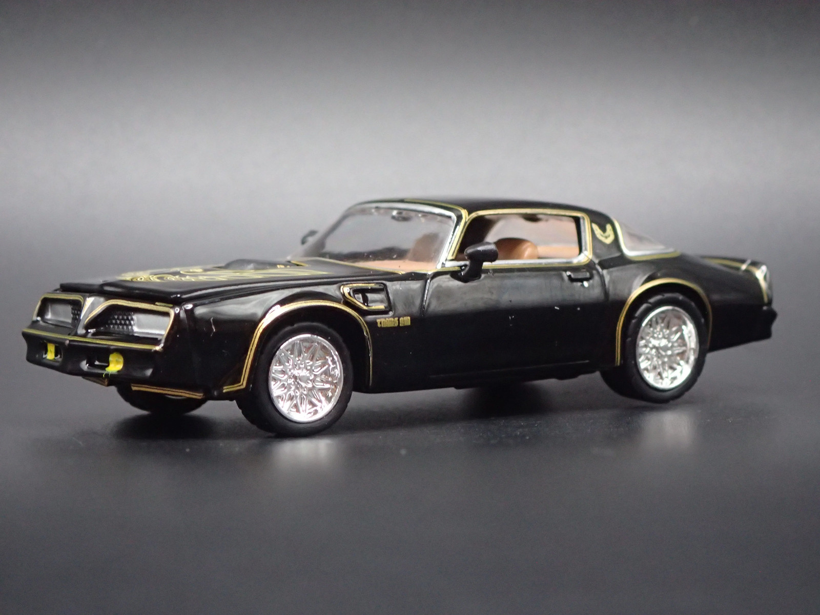 1978 PONTIAC FIREBIRD TRANS AM T/A BLACK 1:64 SCALE COLLECTIBLE DIECAST MODEL CA