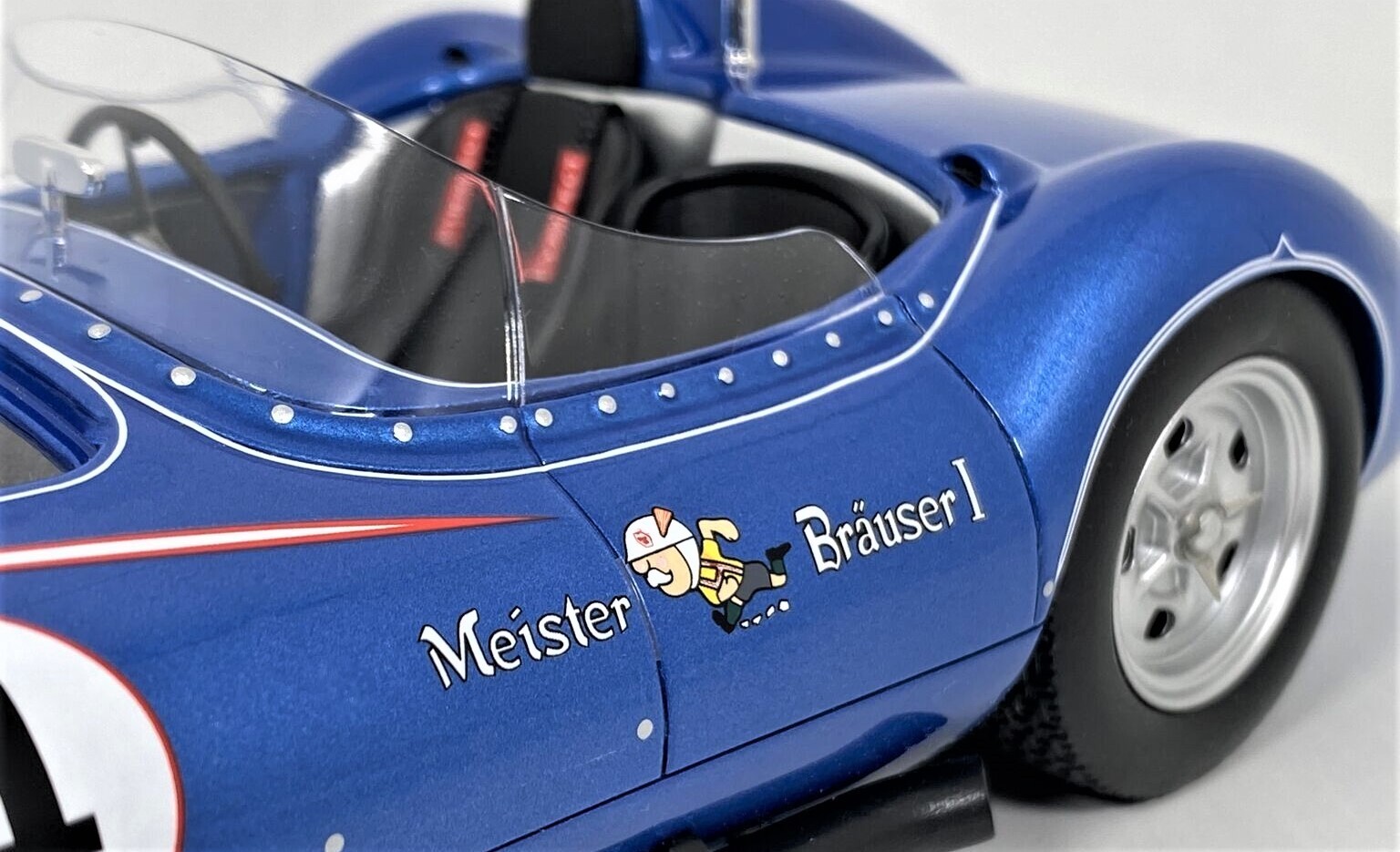 1 18 Race Car with Corvette Engine Classic Custom Concept 24 Built Model 12