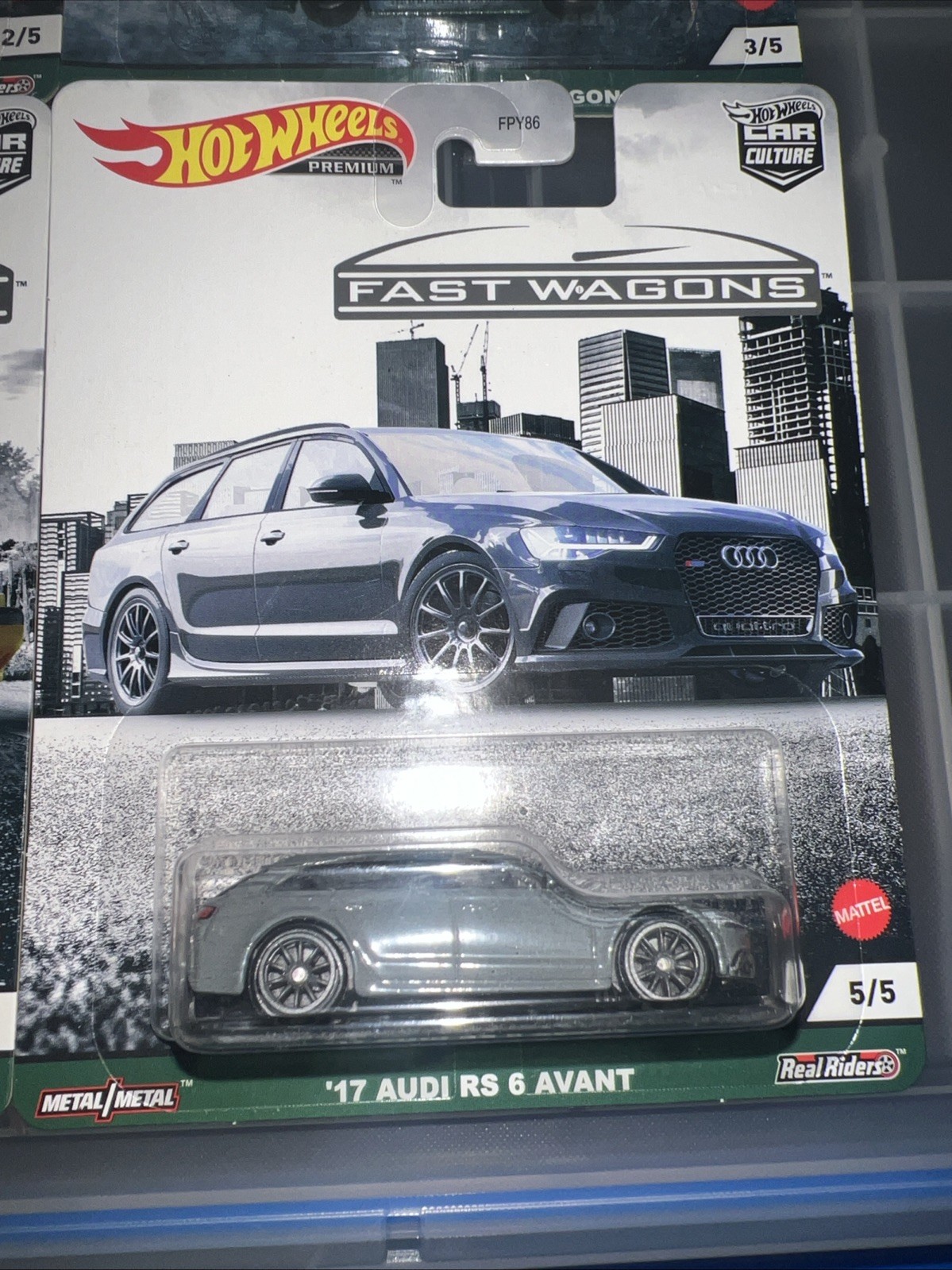 Hotwheels Premium Car Culture Fast Wagons FPY86 Set Of 4 Only See Pictures!!