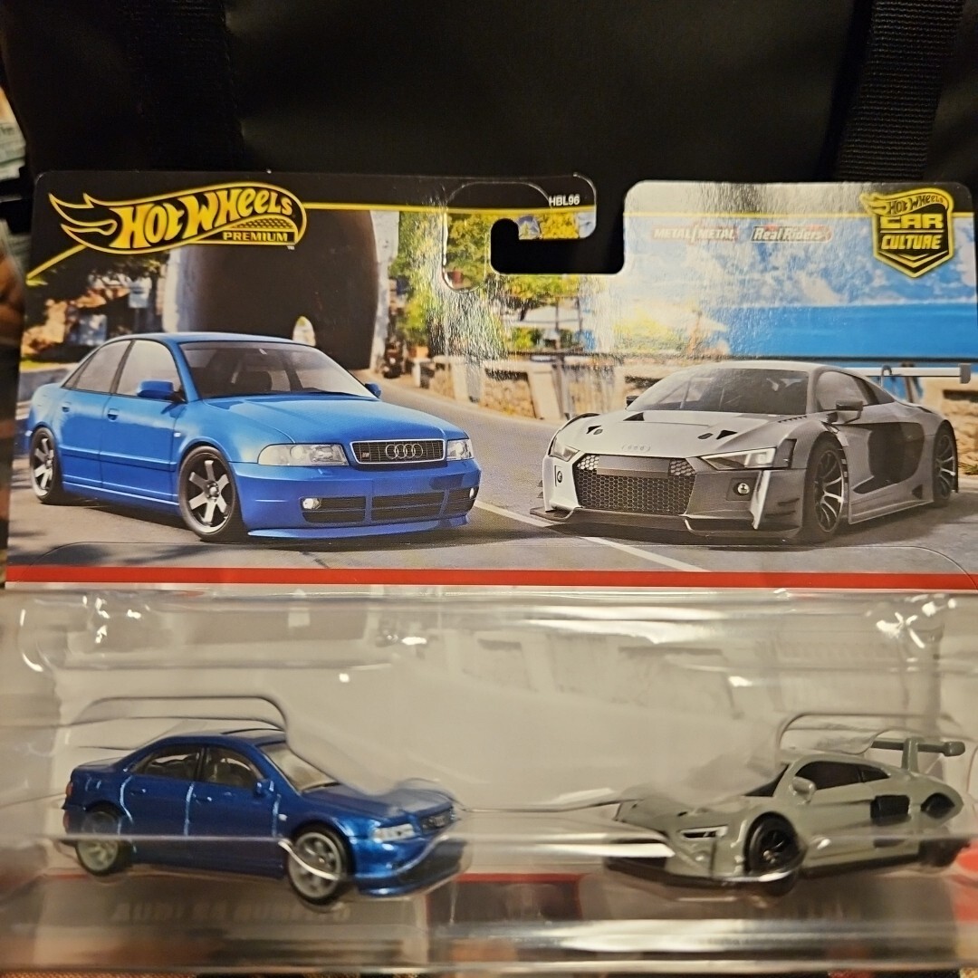 2024 Hot Wheels Premium Car Culture Twin 2 Pack Audi S4 Quattro & Audi R8 LMS