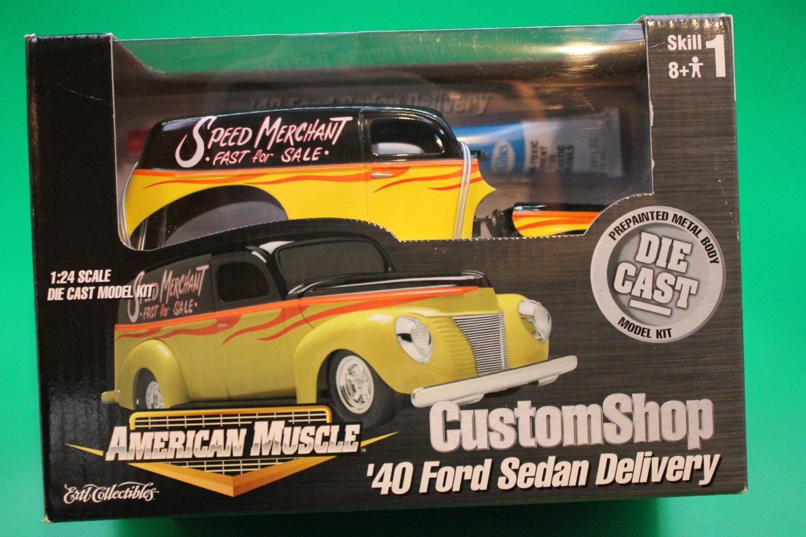 AMERICAN MUSCLE CUSTOM SHOP ’40 FORD SEDAN DELIVERY METAL BODY KIT “NEW”