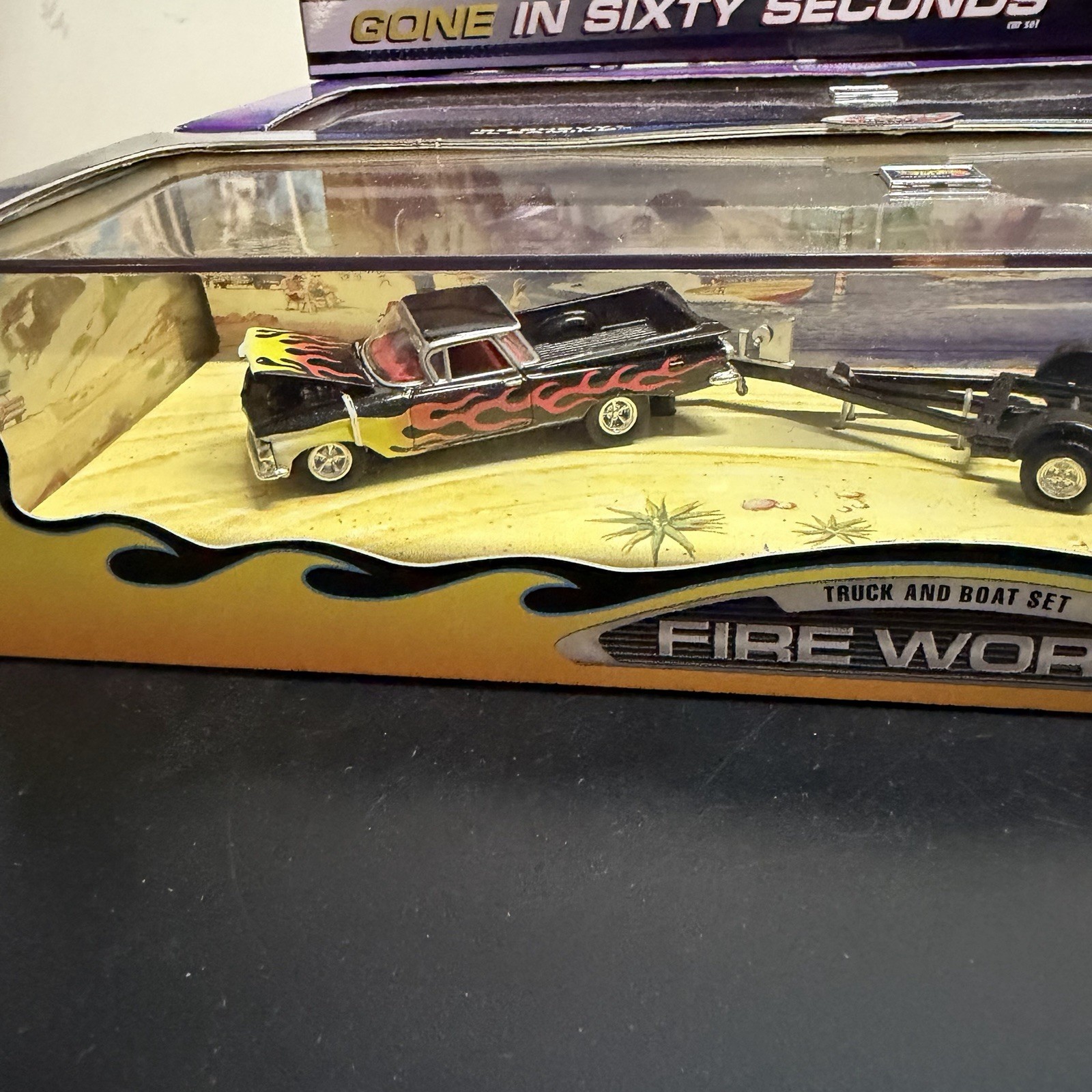 Lot (4) Hot Wheels Collectibles Sets Gone 60 Seconds Lowboyz Muscle Fire Workz