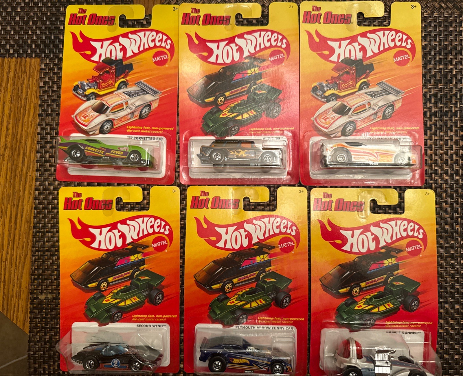 Hot Wheels 2011 The Hot Ones – Lot Of 6 – VARIETY