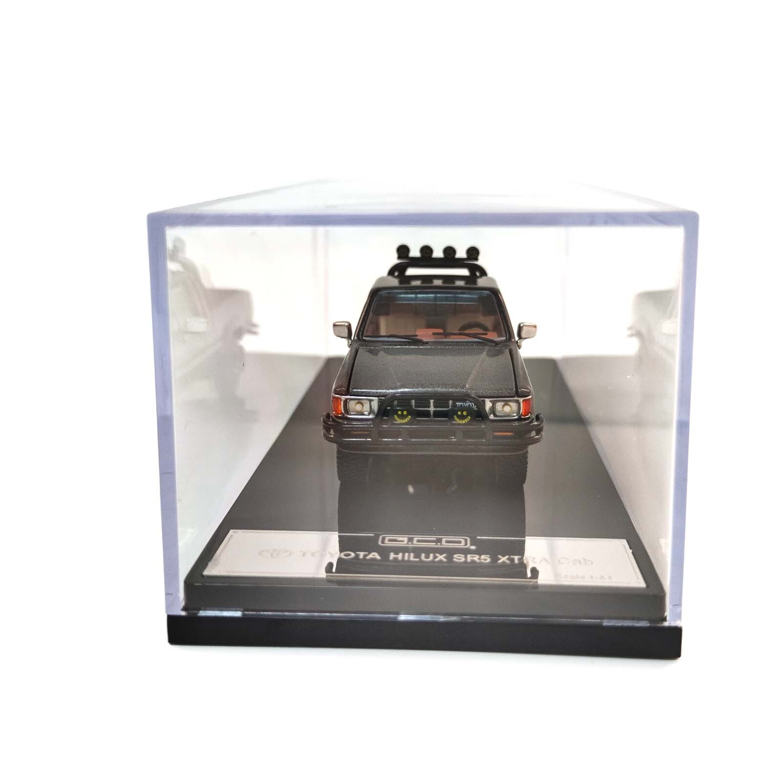 1:64 Scale Toyota Hilux Gray Diecast Model Car Collection Gift Children Toy