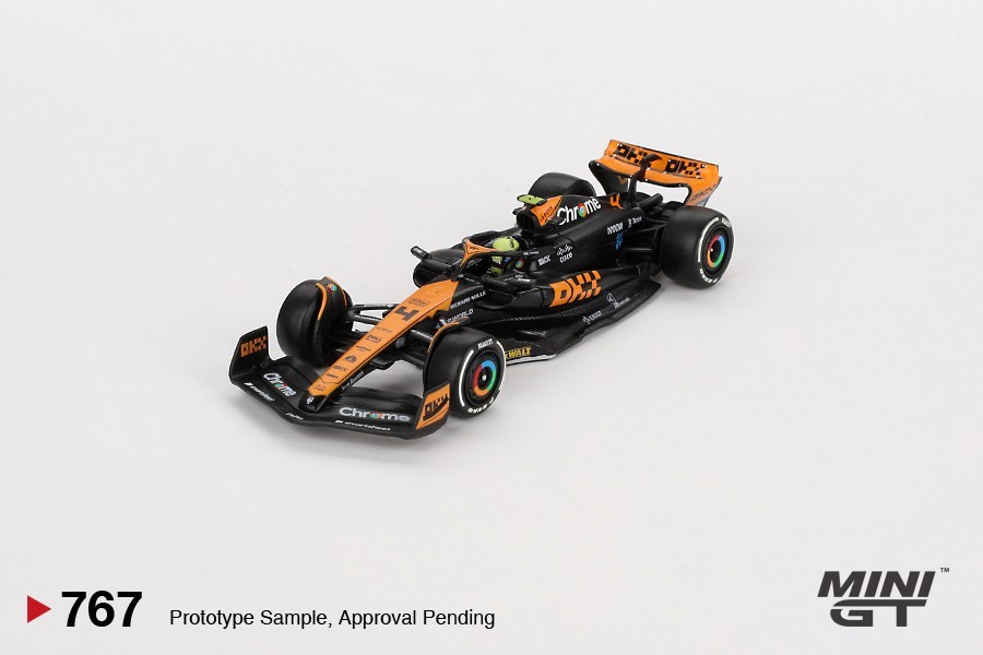 Mini GT 1:64 McLaren MCL60 #4 Lando Norris 2023 F1 2023 Japanese GP 2nd #767