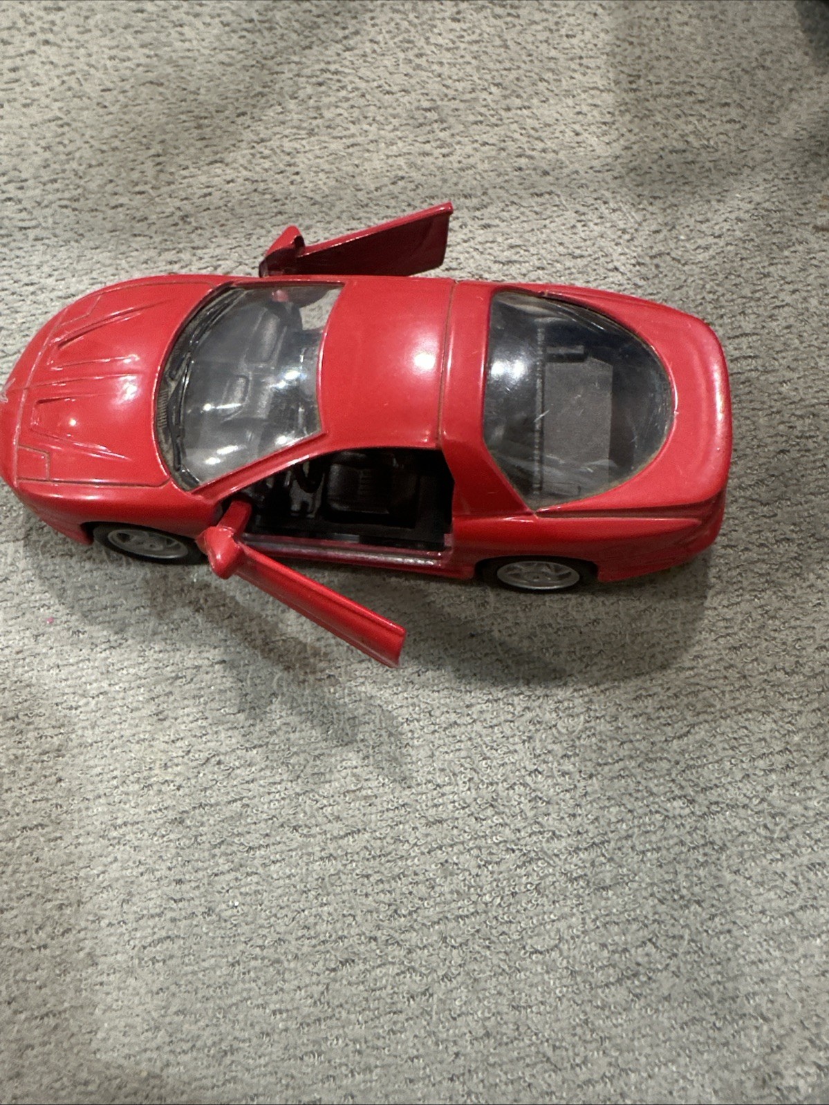 Welly Diecast Pontiac Firebird 1995 Red 1:38 Scale Car Pullback Action