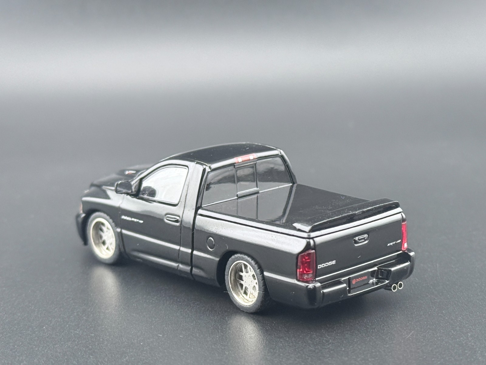 SHOOM64 2003 Dodge Ram SRT-10 Pickup Black 1/64