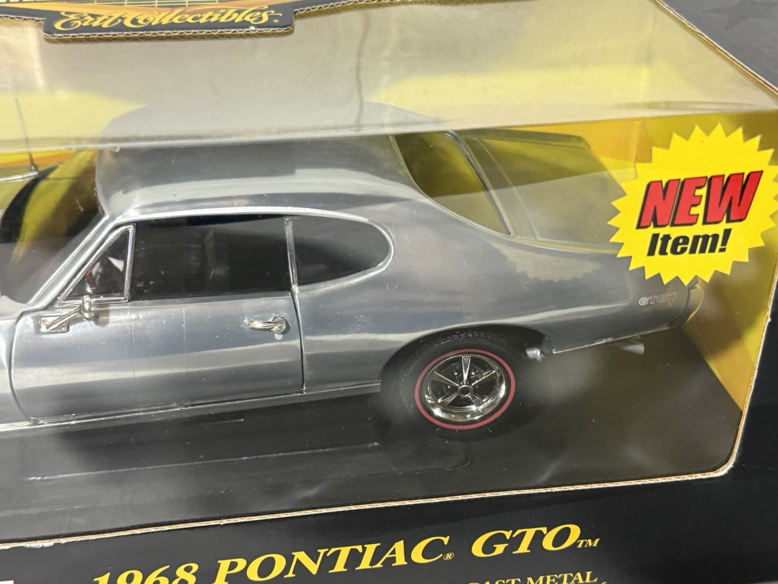 1/18 Ertl 1968 Pontiac GTO Raw Unpainted CHASE 1 of 1000 Factory Sealed Box