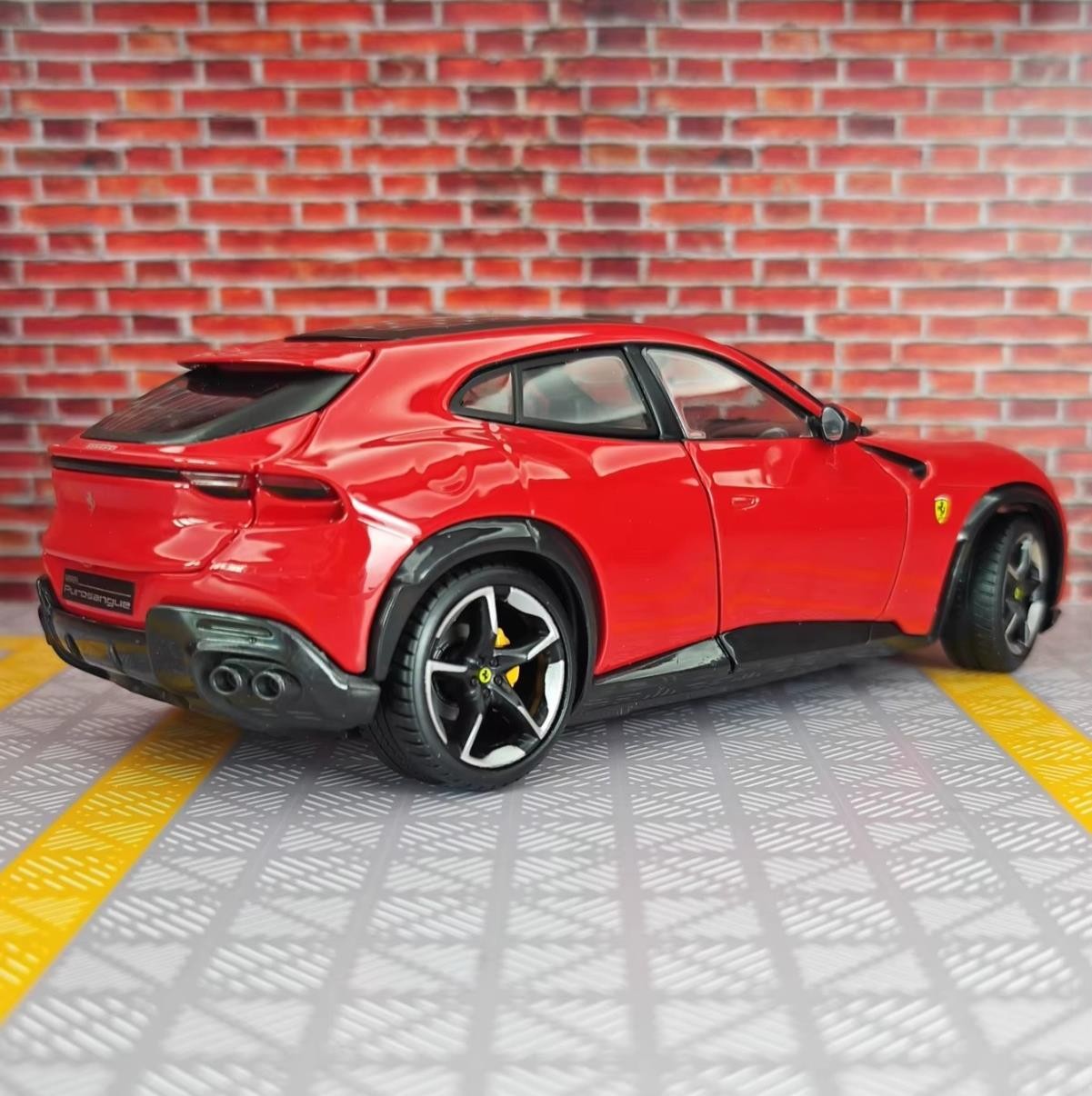 1:24 FERRARI Purosangue Alloy Diecast Racing Car Model Sound/Light Toy Gift NEW