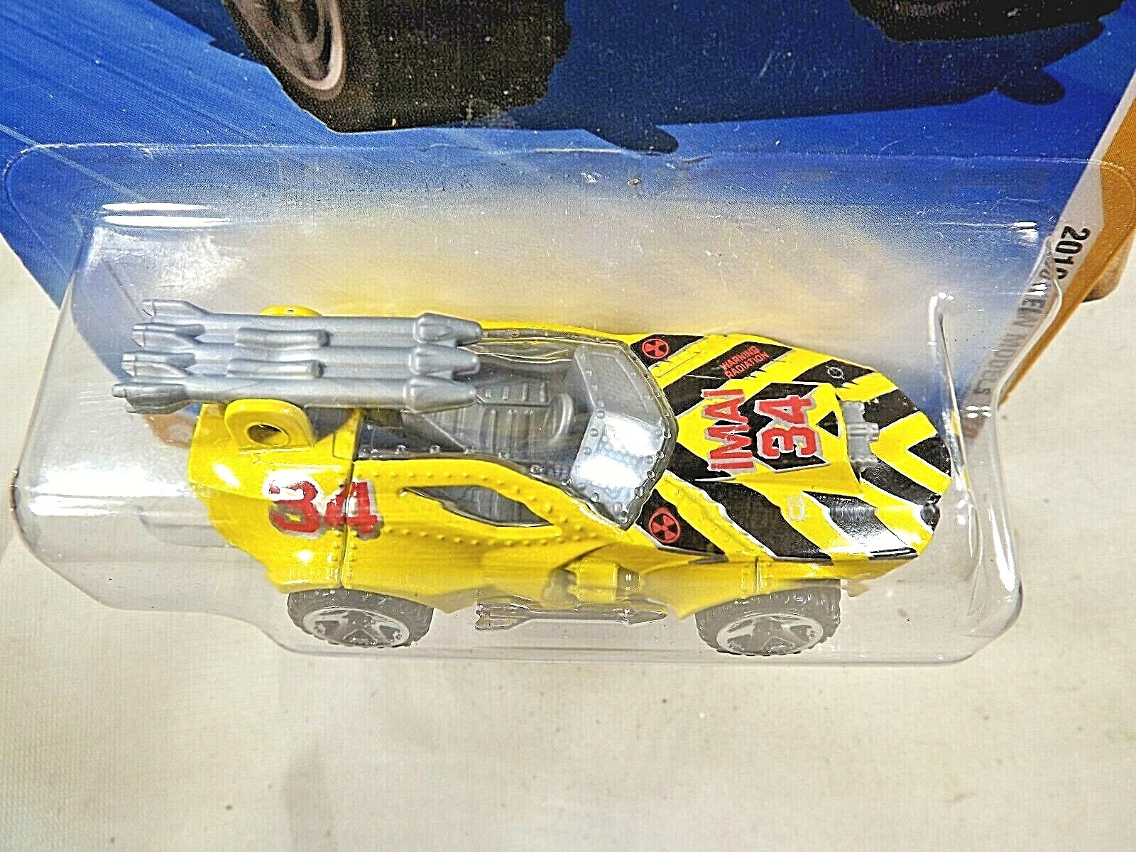 2010 Hot Wheels #21 New Models 21/44 STING ROD II Yellow Variant w/Chrome ORUT5s