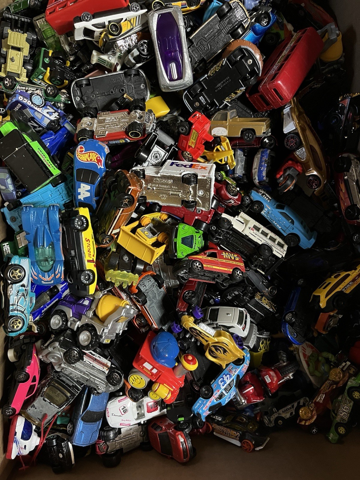 Hot Wheels Lot 45+ Cars Vehicles; Unsearched Matchbox, Hot Wheels, Etc.