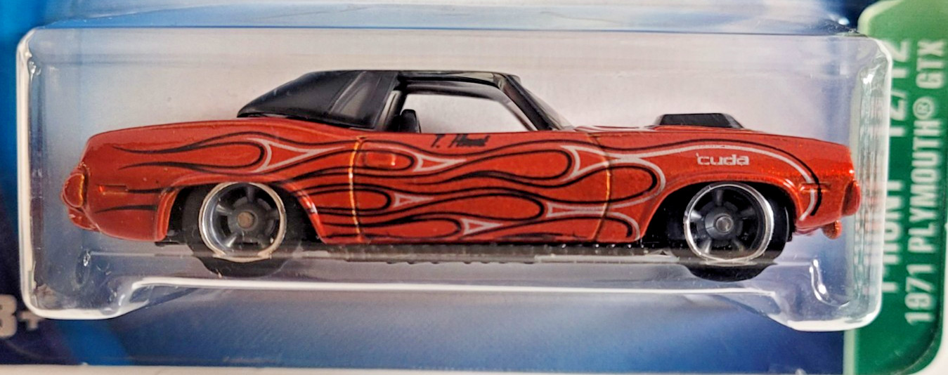 Hot Wheels 2003 Treasure Hunt Series 1971 Plymouth GTX Barracuda Metallic Red
