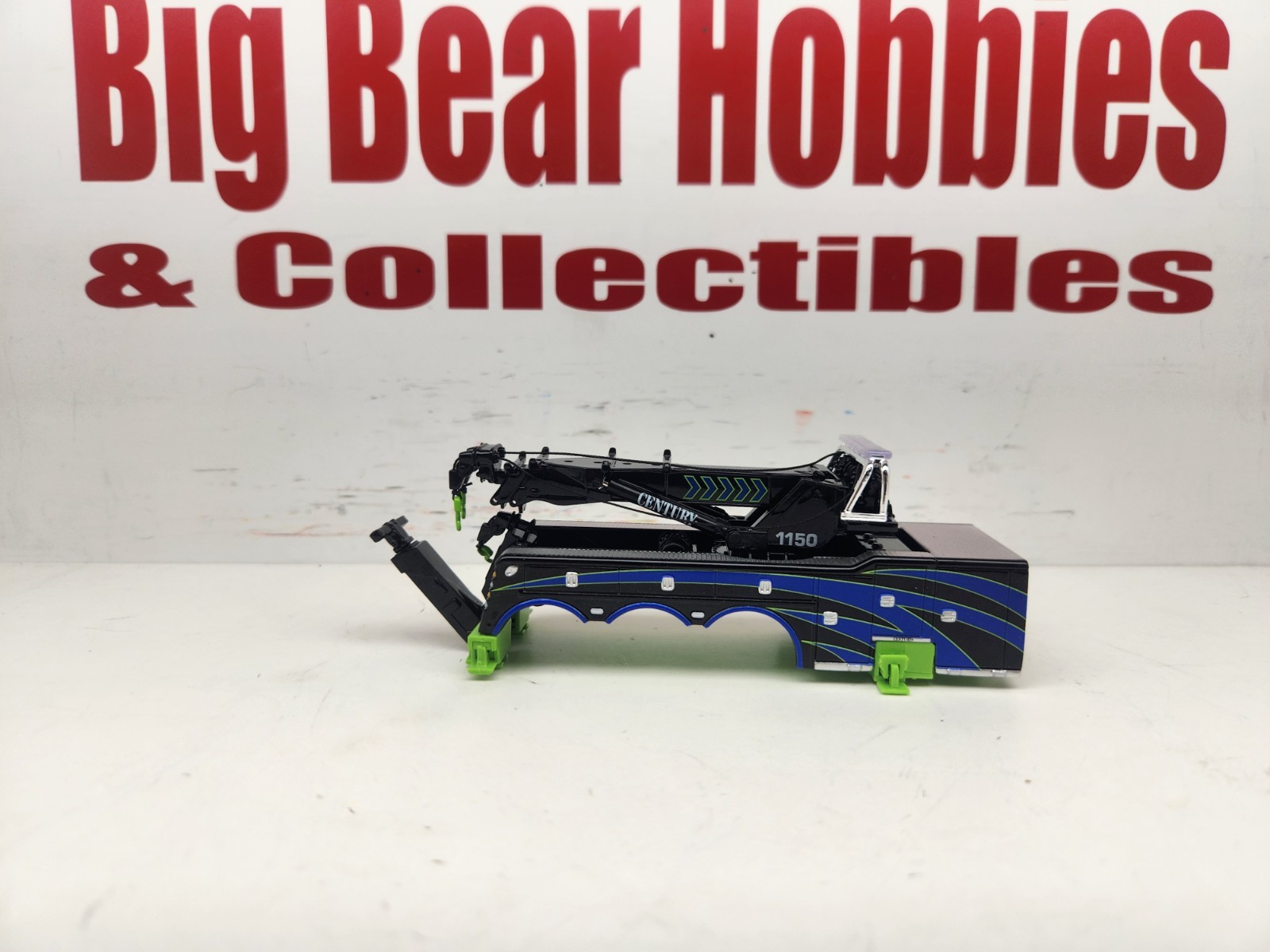 1/64 DCP Black, Blue, Grabber Green Century 1150 Rotator Body For Customs