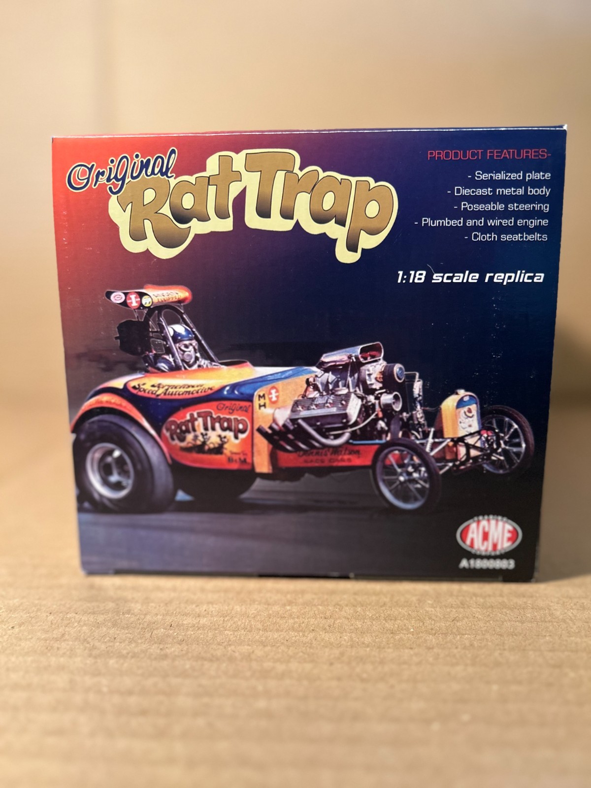 Rat Trap AA/Fuel Altered Dragster – 1:18 Scale ,,,,,,,,,,