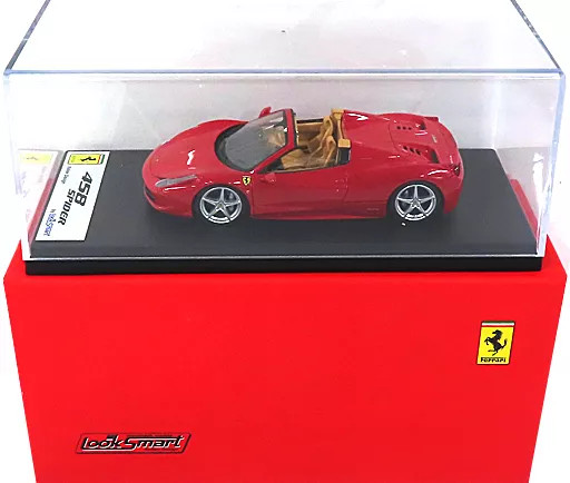 1/43 Ferrari 458 Spider Rosso Corsa Red Diecast