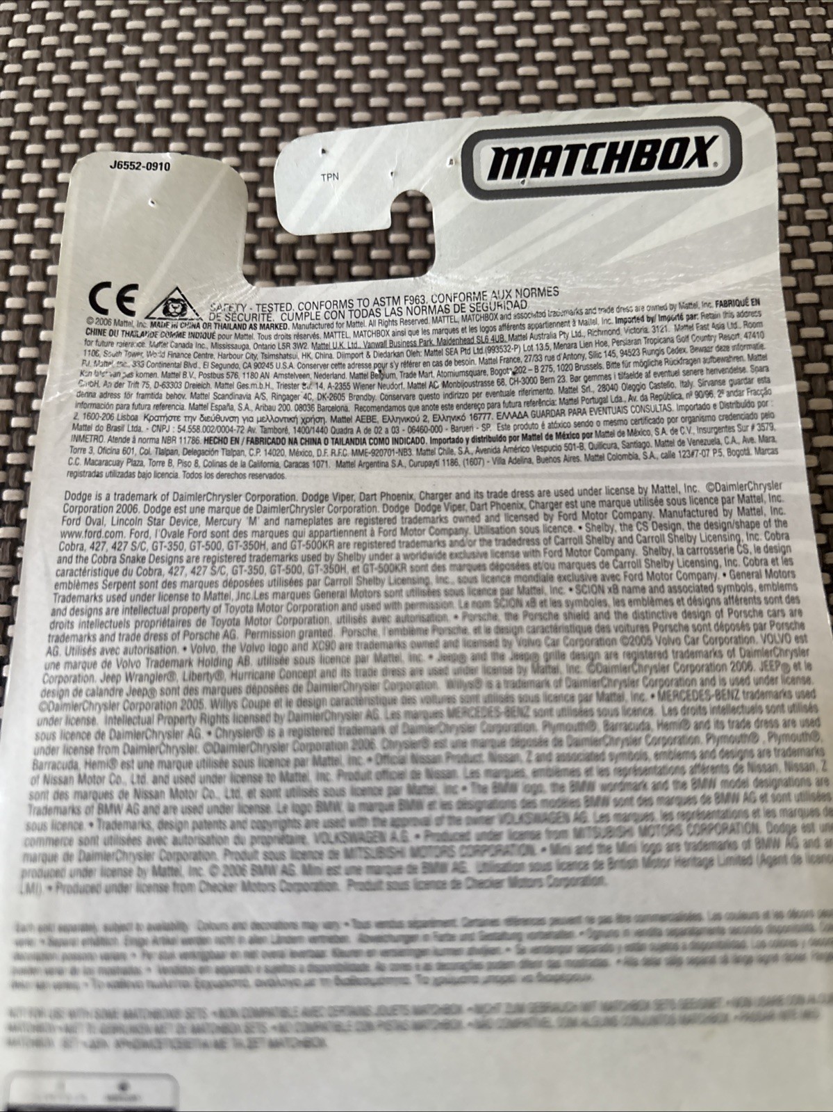 Matchbox Superfast #3 21956 Cadillac Eldorado Silver & Black NEW + FAST SHIPPING