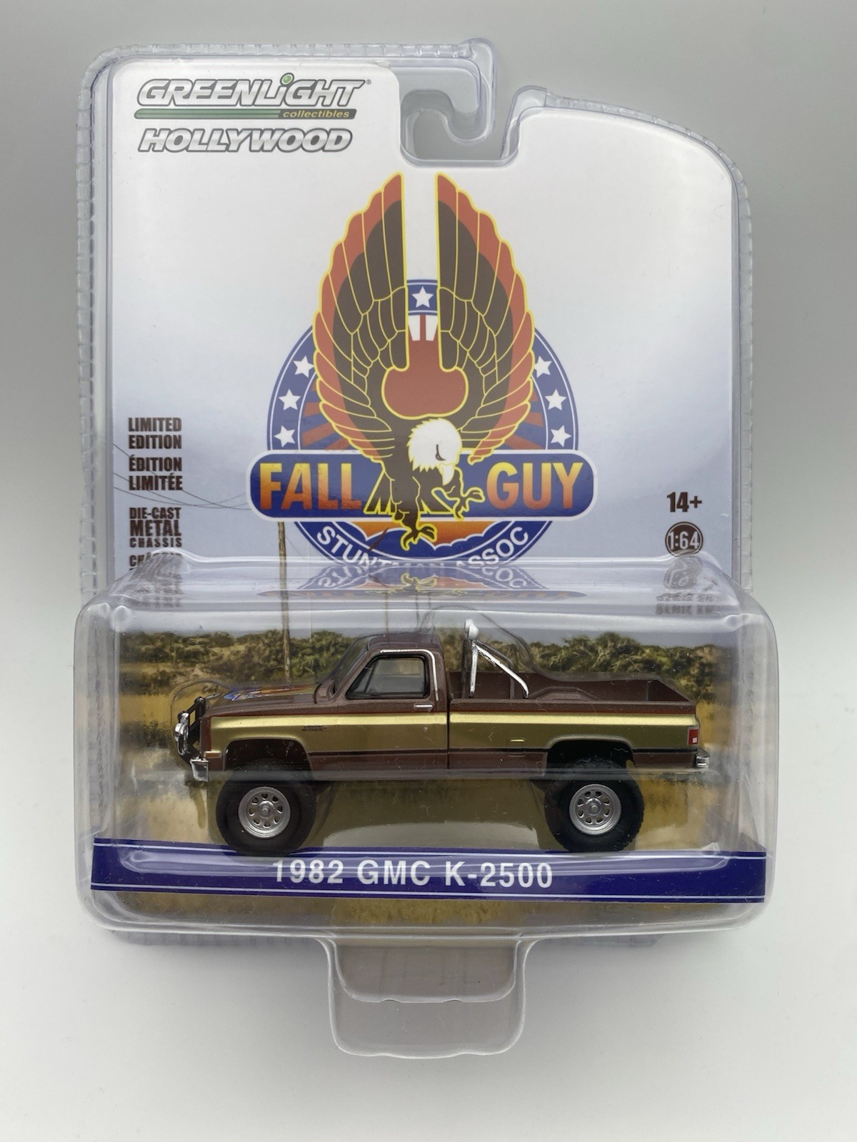 Greenlight 1/64 Scale 44860-F – 1982 GMC K 2500 Fall Guy Lee Majors