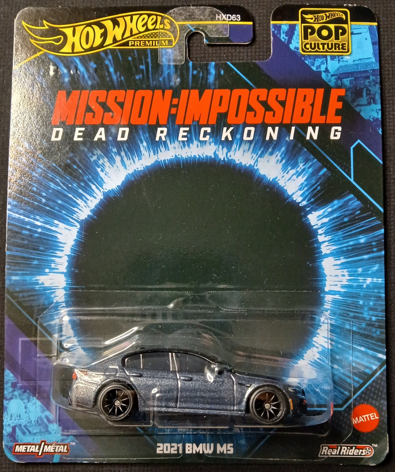 Hot Wheels BMW M5 2021 Mission Impossible Dead Reckoning HXD63-956L 1/64
